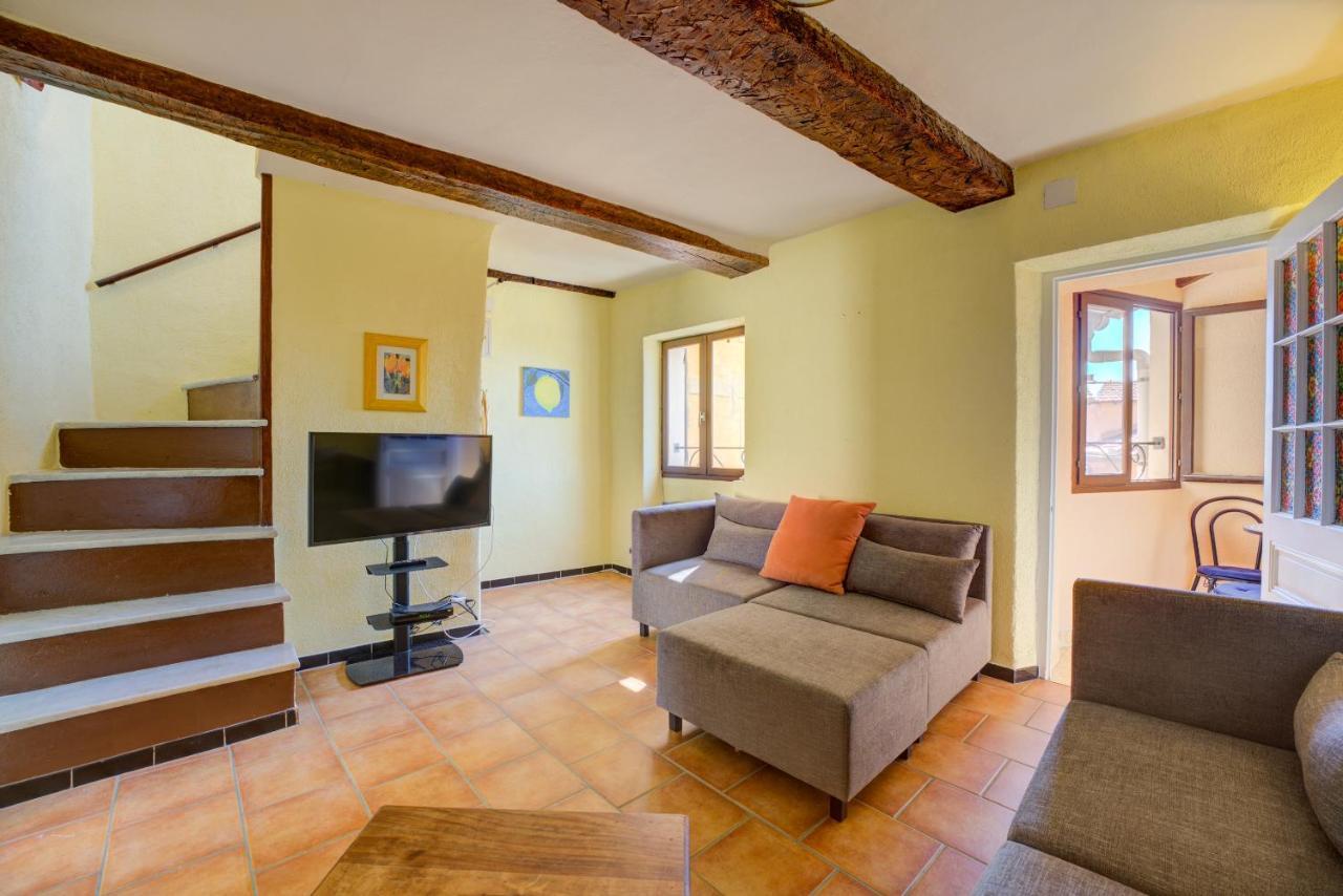 Ancienne Mairie Vieux Village Roquebrune 3 Bedroom Apartment ภายนอก รูปภาพ